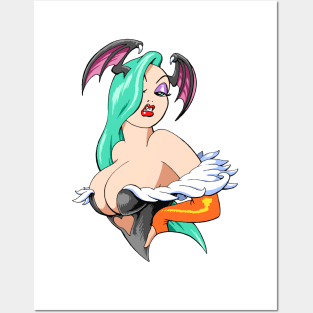 Jessica Rabbit \ Morrigan Aensland Darkstalkers Posters and Art